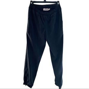 Adidas x Stella McCartney Black Perforated Joggers